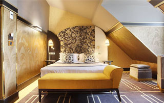 tapissage chambre sous pente